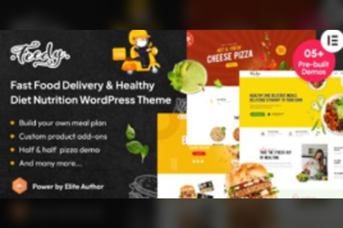 Feedy – Healthy Fast Food Delivery and Diet Nutrition WordPress Theme v2.0.9