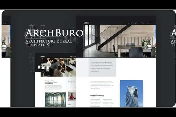 ArchBuro – Architecture Bureau Template Kit