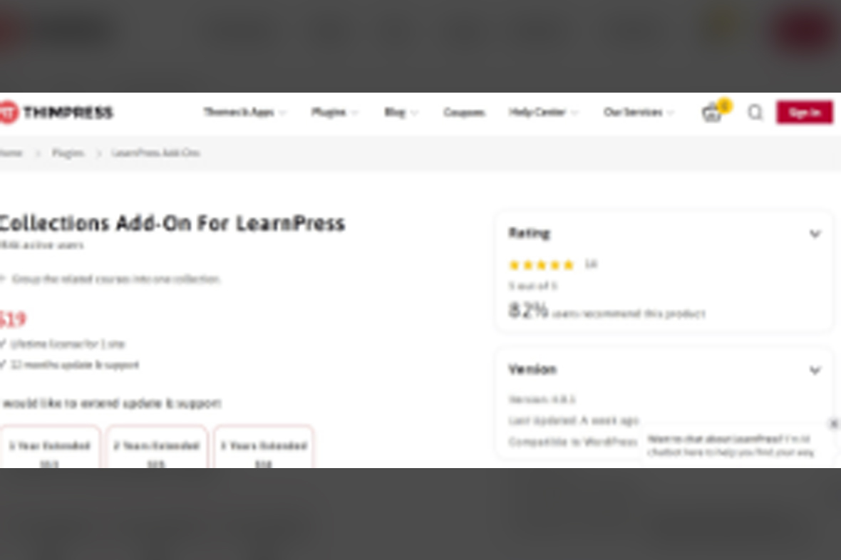 LearnPress Collections v4.0.2