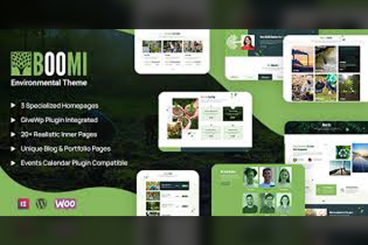 Boomi – Environment and Ecology WordPress Theme v1.0.7