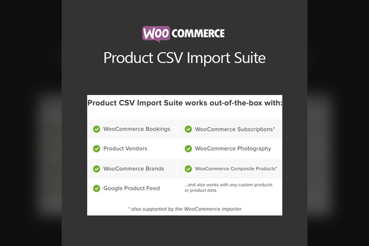 WooCommerce Product CSV Import Suite v1.10.80