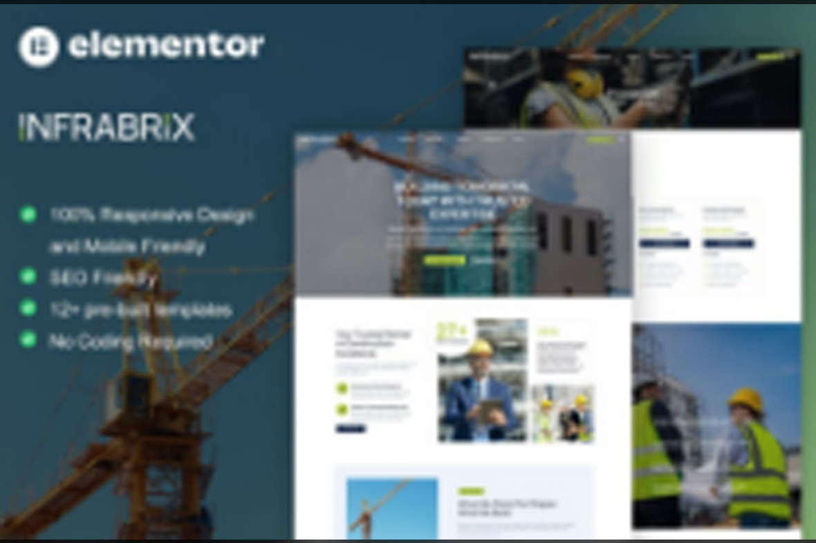 Infabrix – Construction and Building Service Elementor Template Kit August 19, 2025