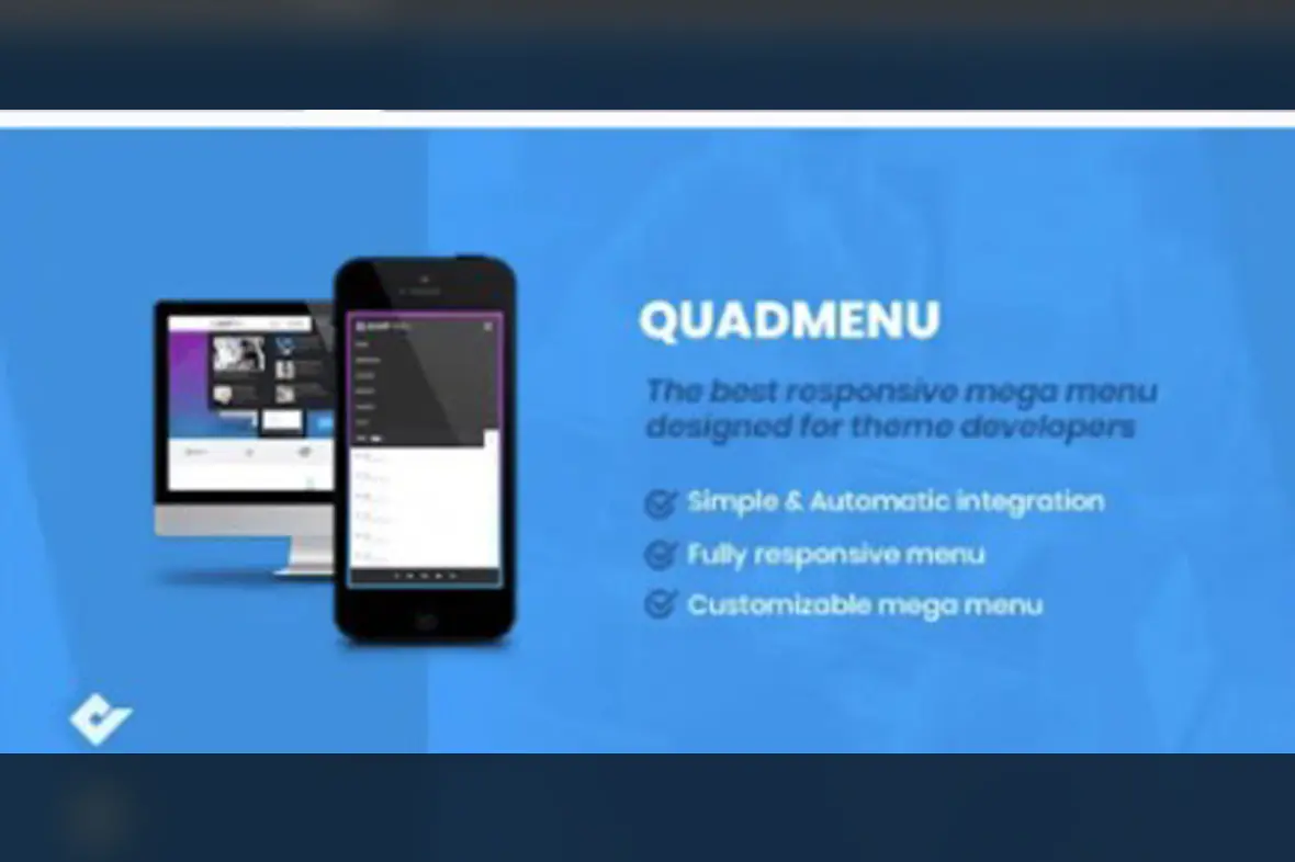 QuadMenu – Themes Developer Mega Menu v3.1.5