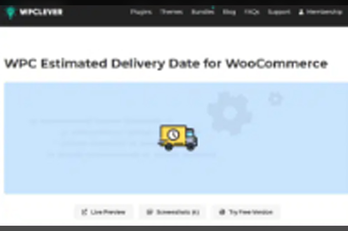 WPC Estimated Delivery Date for WooCommerce v2.5.5