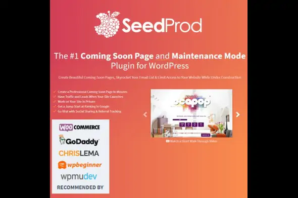 SeedProd Coming Soon Pro