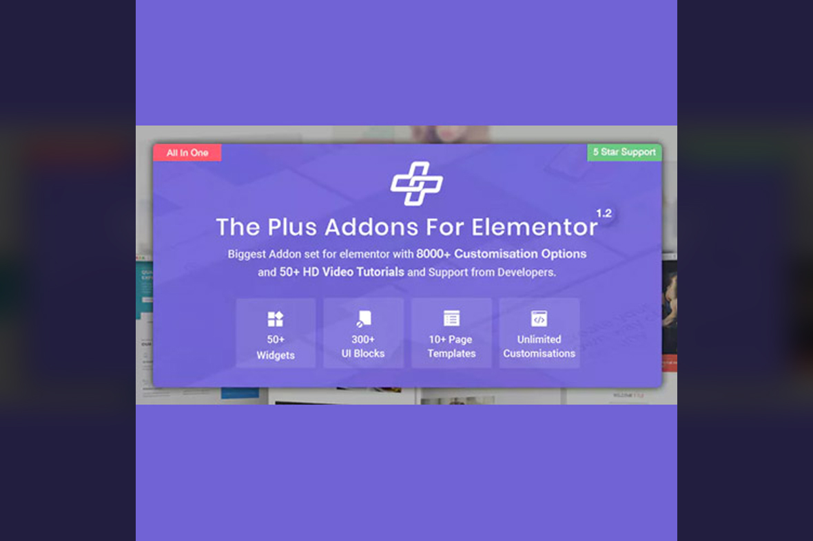 The Plus – Addon for Elementor Page Builder WordPress Plugin v6.2.2