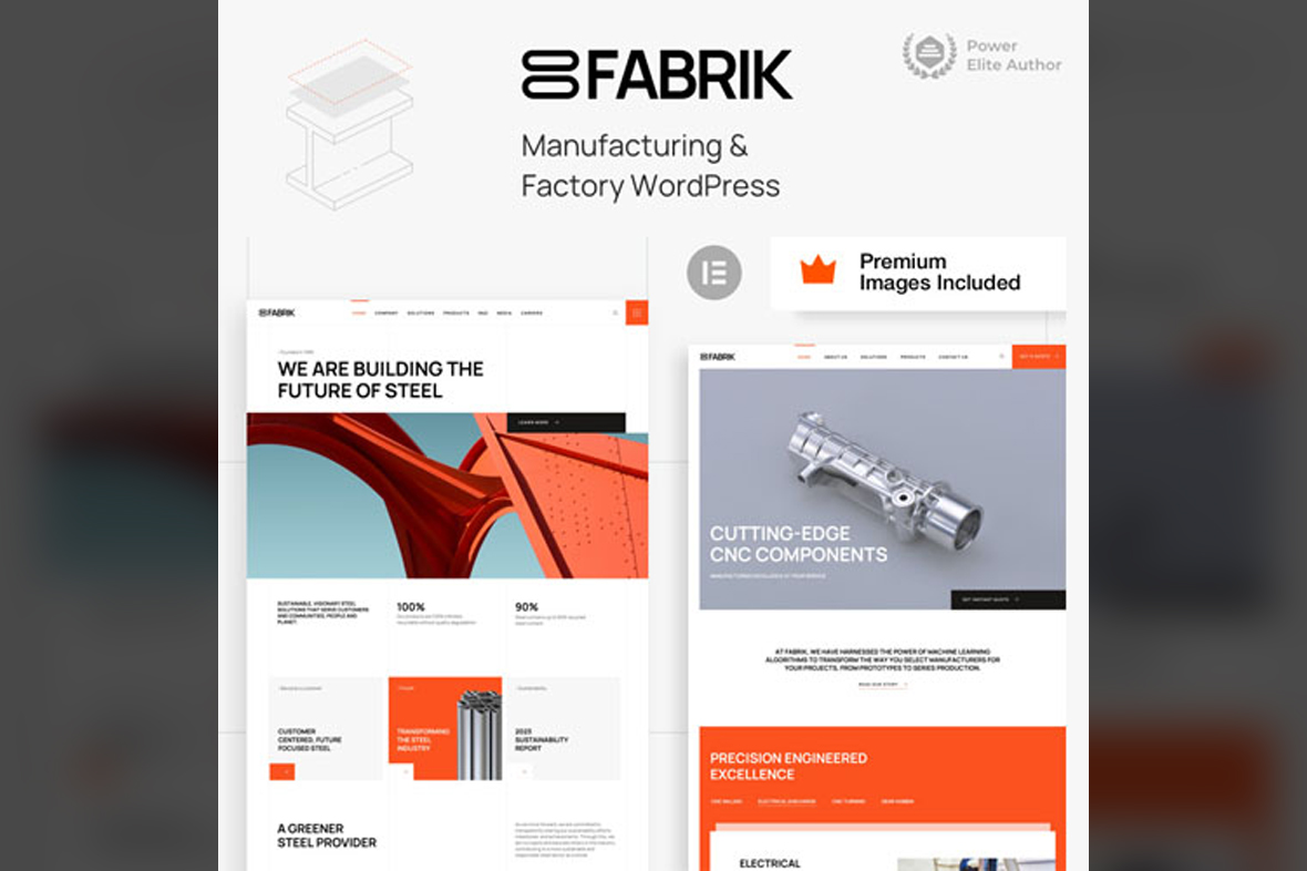 Fabrik – Industrial WordPress Theme v20.0