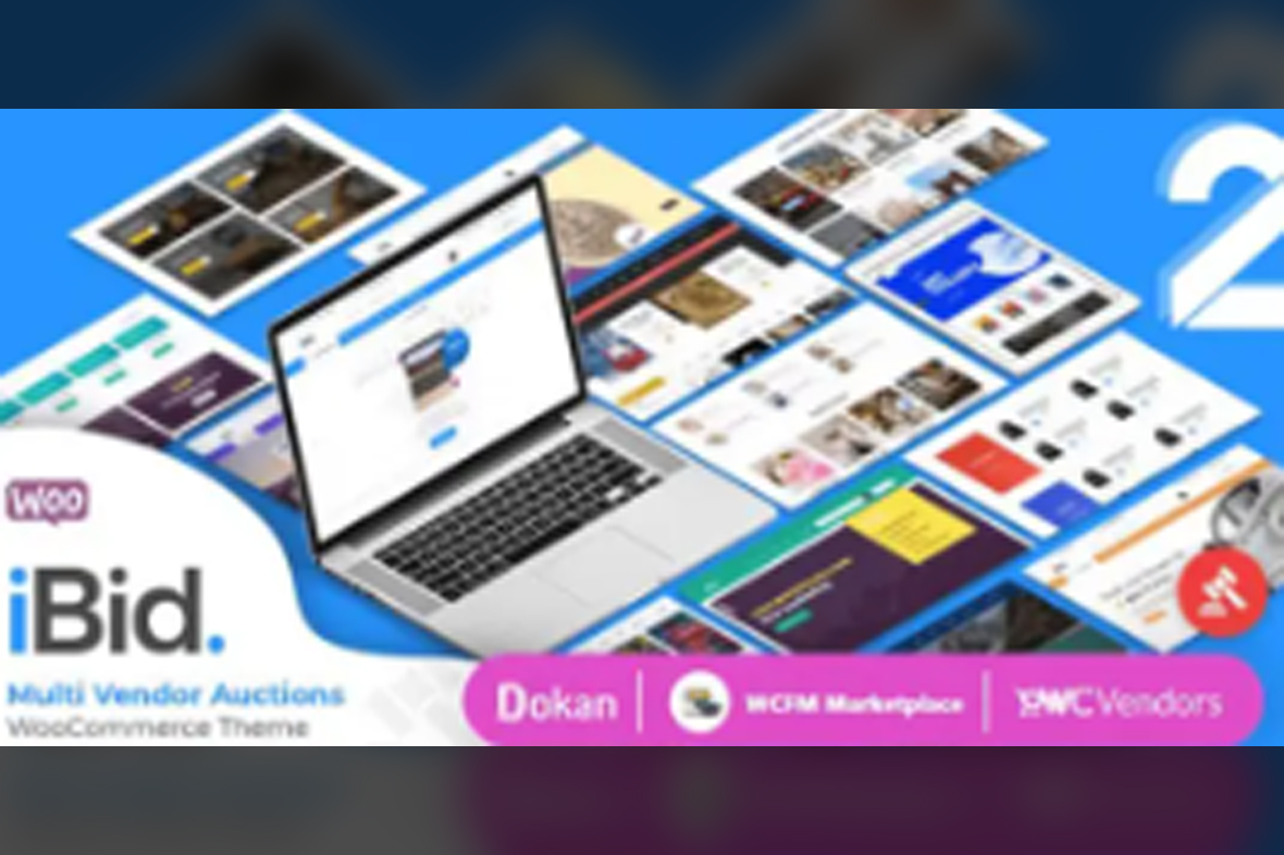 iBid Multi Vendor Auctions Theme v4.7