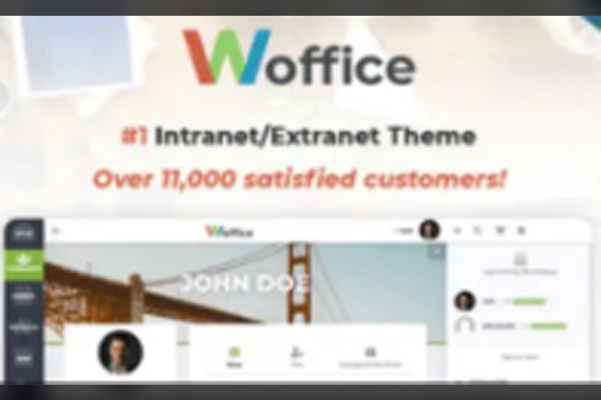 Woffice – Intranet Extranet WordPress Theme v5.4.25
