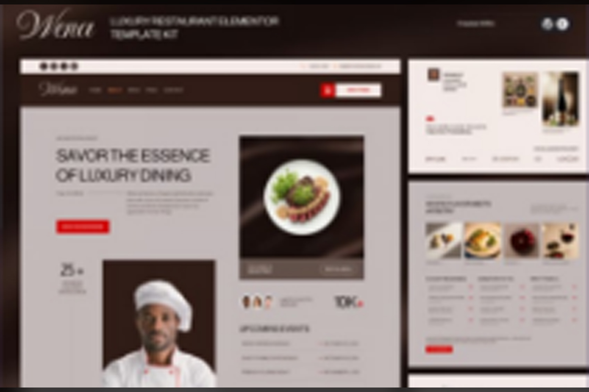 Wena – Luxury Restaurant Elementor Template Kit November 24, 2025