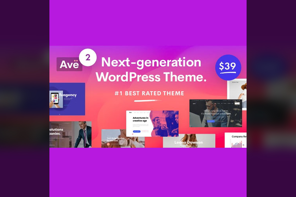 Ave – Responsive Multi-Purpose WordPress Theme v2.9.1