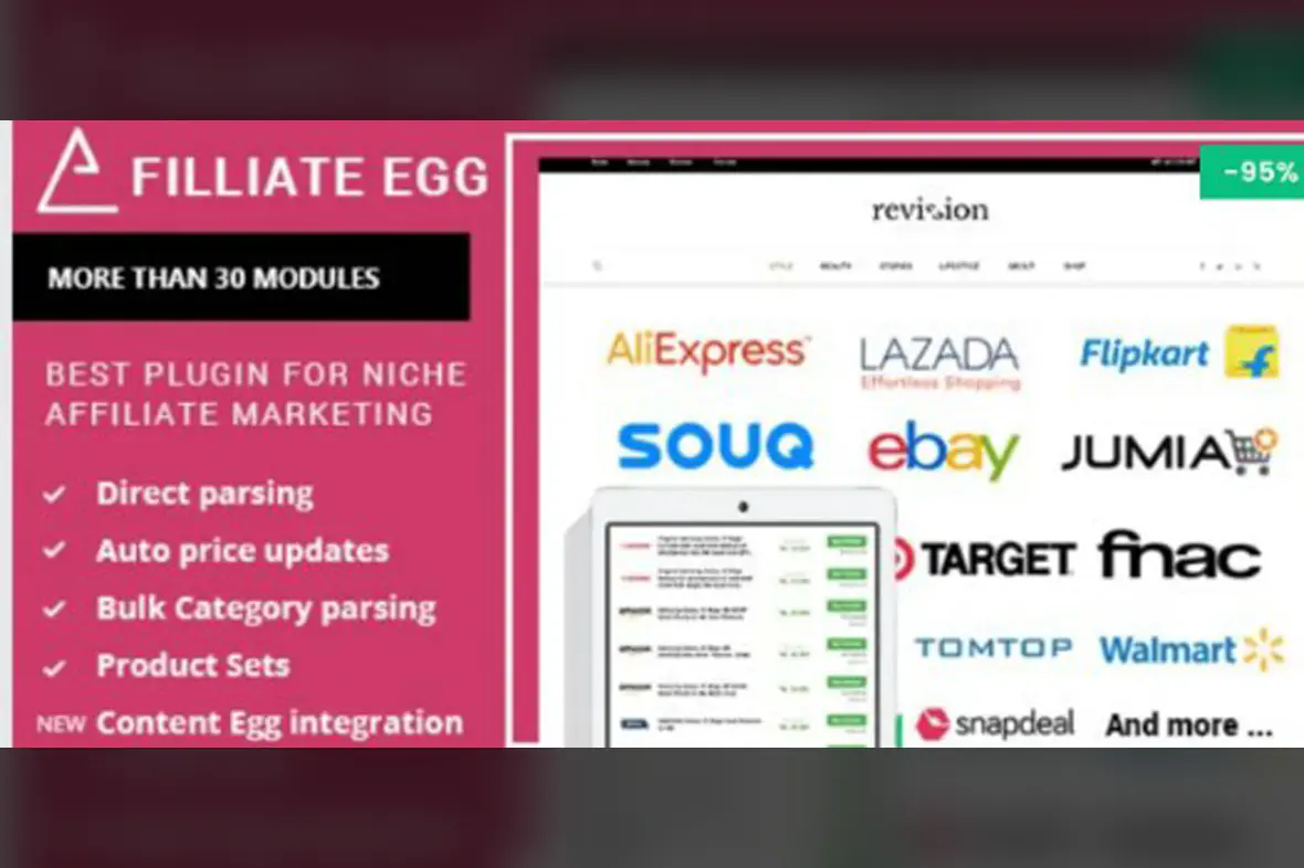 Affiliate Egg Pro WordPress Plugin v10.9.21