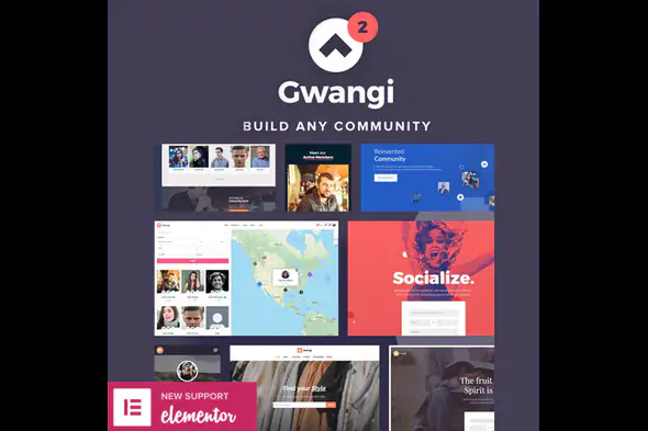 Gwangi – PRO Multi-Purpose Membership, Social Network – BuddyPress Community Theme