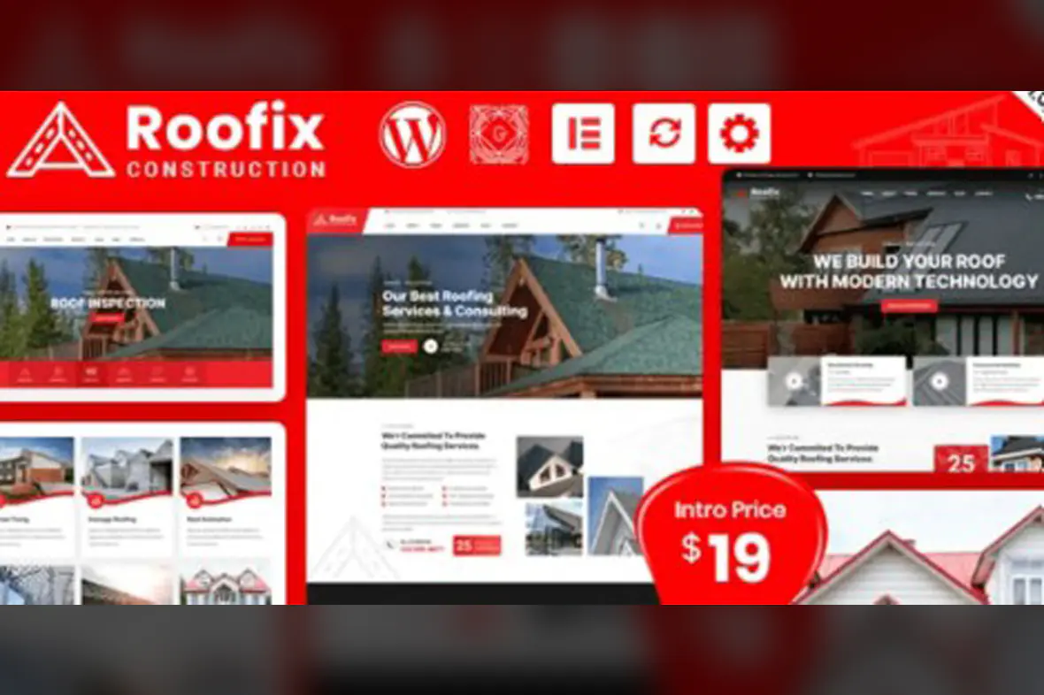 Roofix Roofing Services Theme v2.2.3