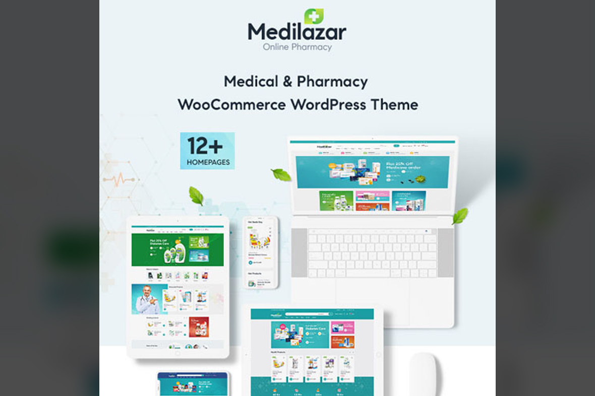 Medilazar – Pharmacy Medical WooCommerce WordPress Theme v1.2.9