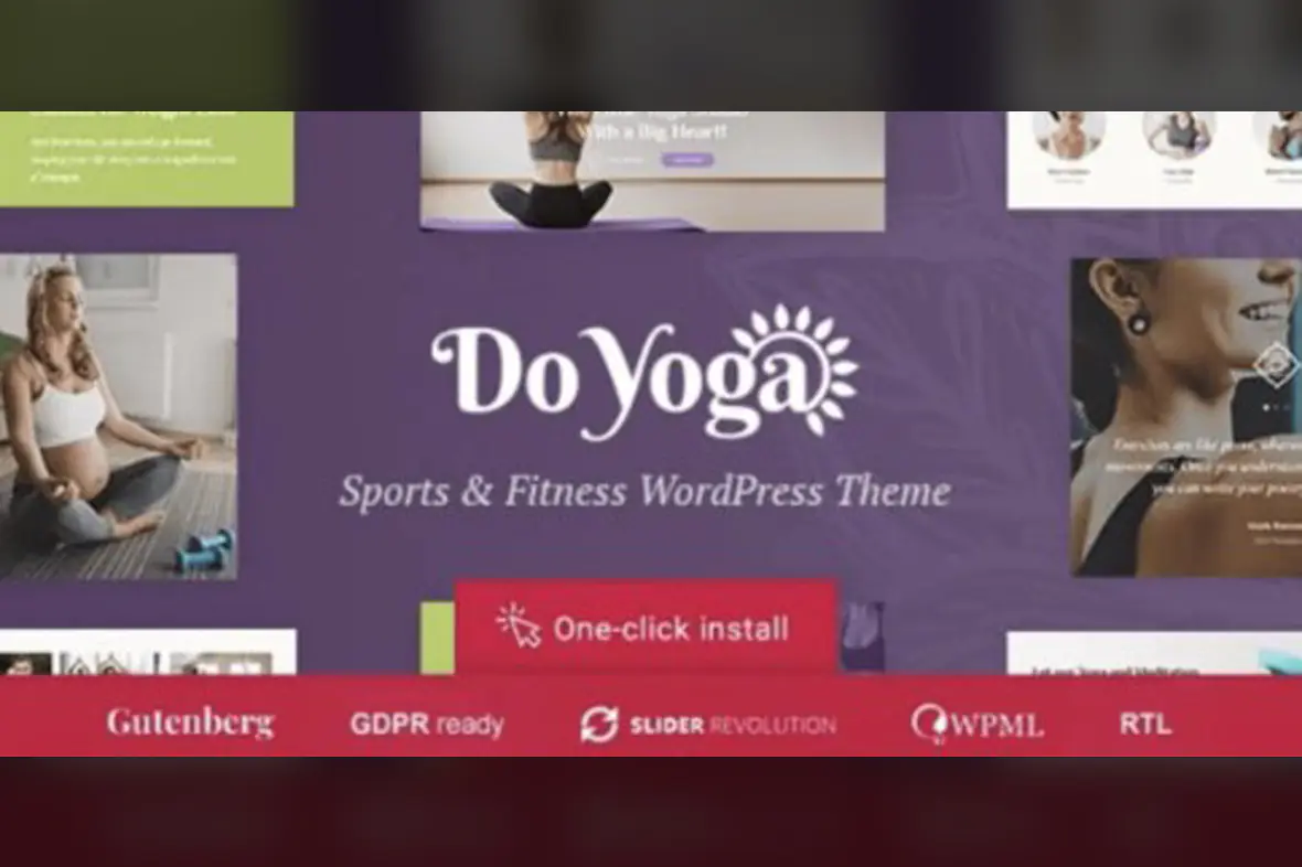 Do Yoga – Fitness Studio and Pilates Club WordPress Theme v1.2.7