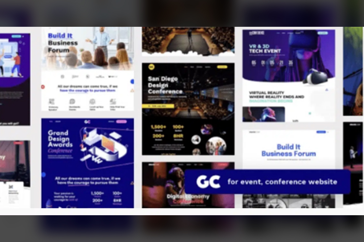 Grand Conference Event WordPress Theme v5.3