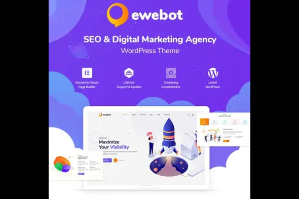 Ewebot – SEO Digital Agency WordPress Theme