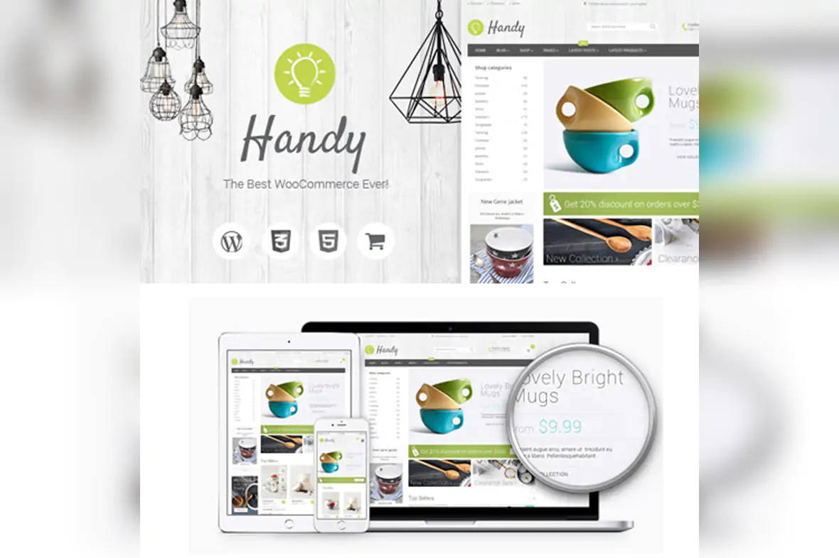 Handy – Handmade Shop WordPress WooCommerce Theme