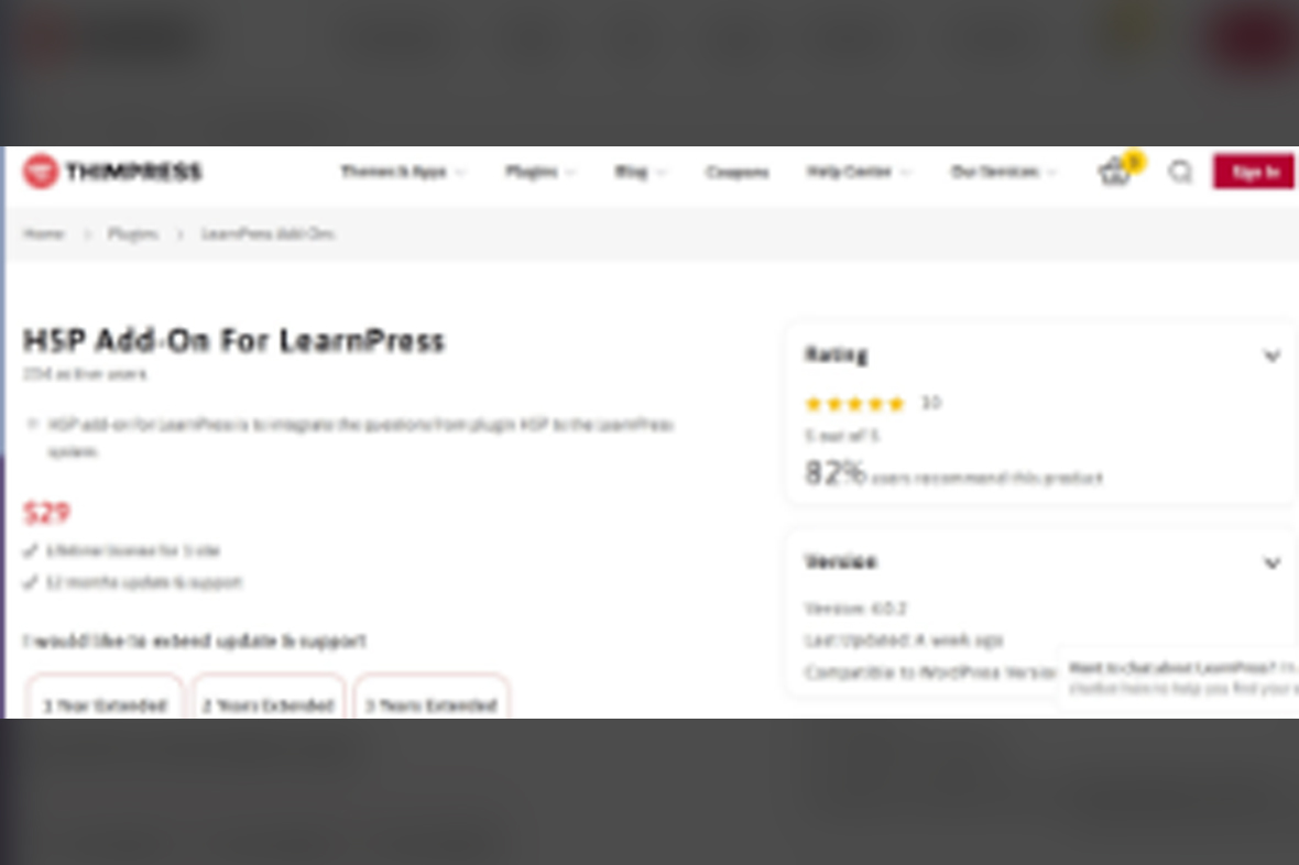 LearnPress H5P Content v4.0.7