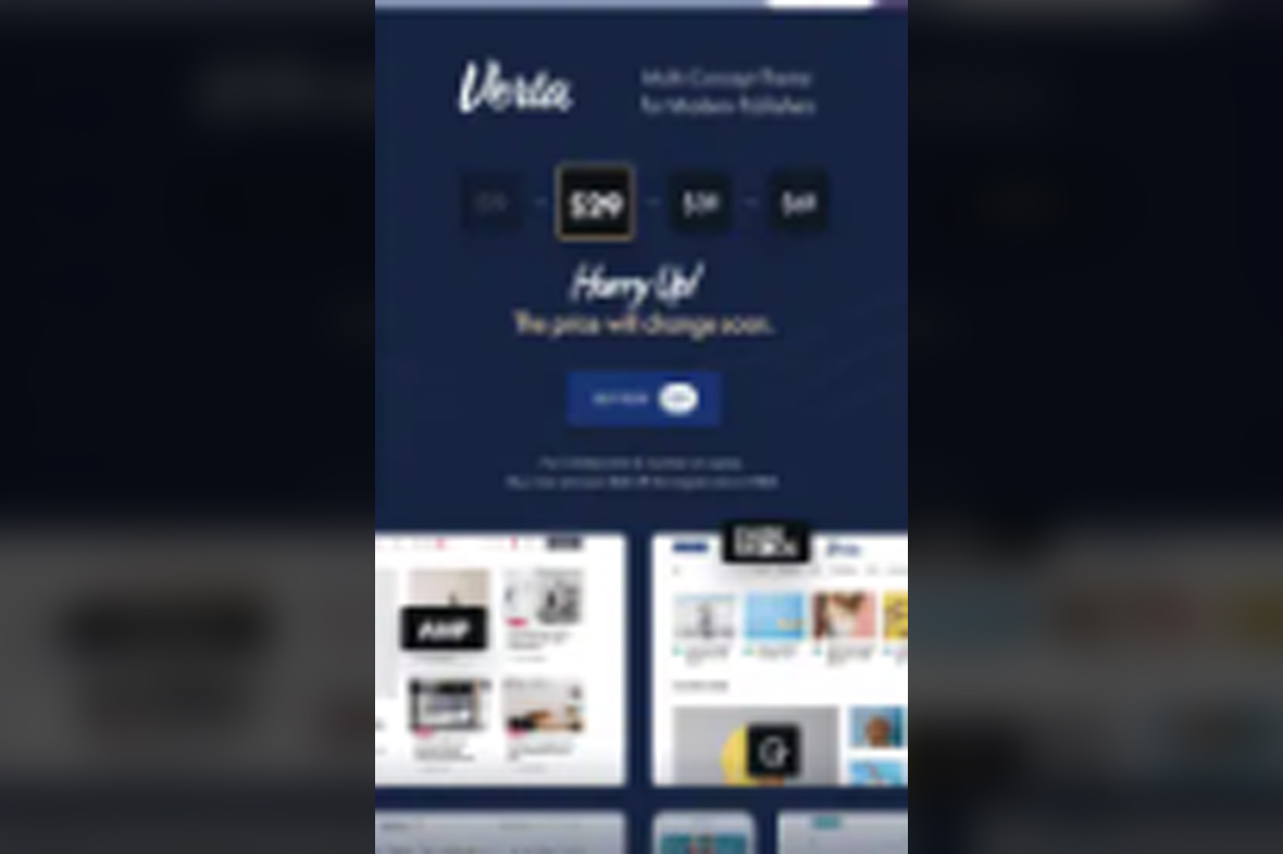 Verta – MultiConcept Modern Publishers WordPress Theme v1.1.1