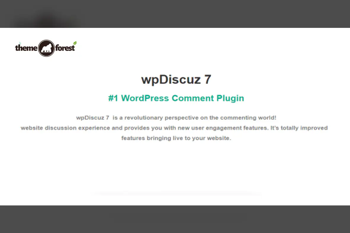 wpDiscuz (Pre-Activated) v7.6.28