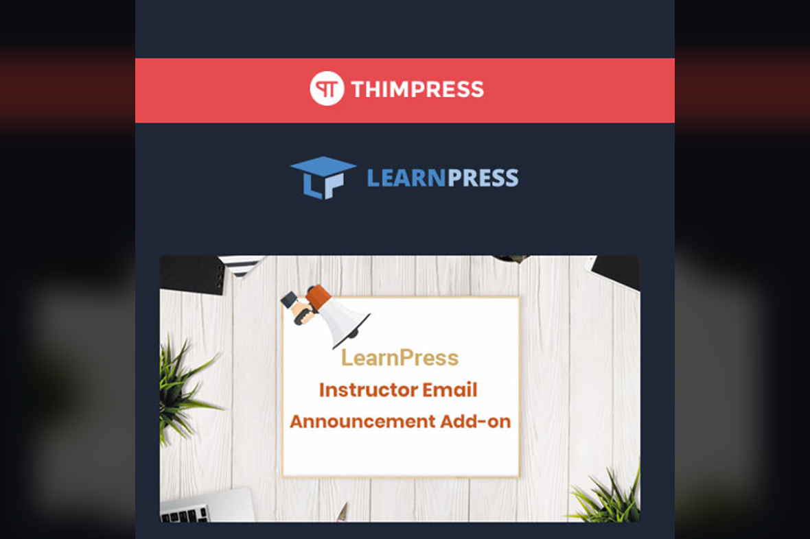 LearnPress – Announcements Addon v4.0.7