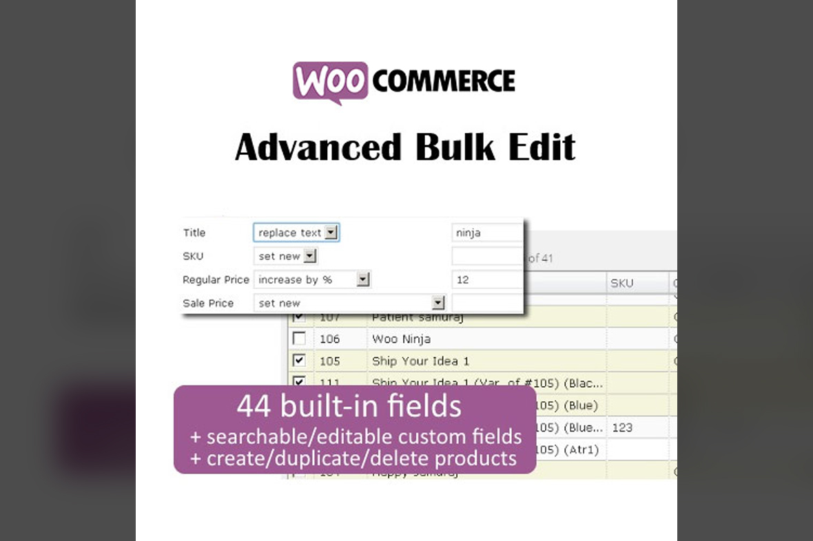 WooCommerce Advanced Bulk Edit v5.5.3.4
