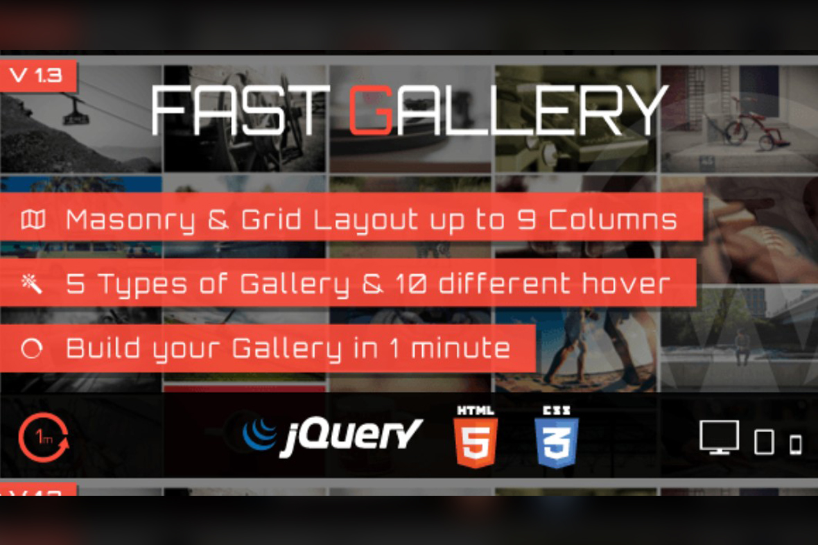 Fast Gallery – Premium WordPress Plugin v2.0