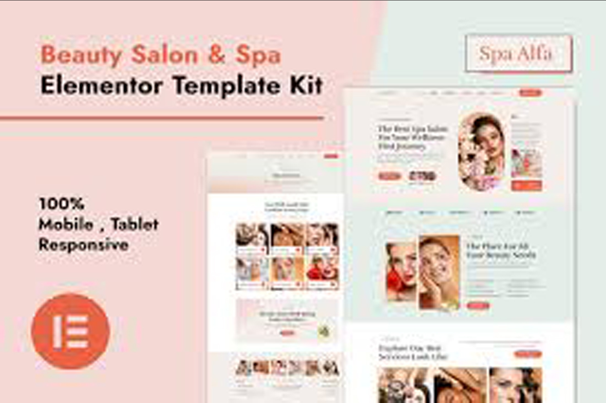 SpaAlfa – Beauty Salon and Spa Elementor Pro Template Kit May 30, 2025