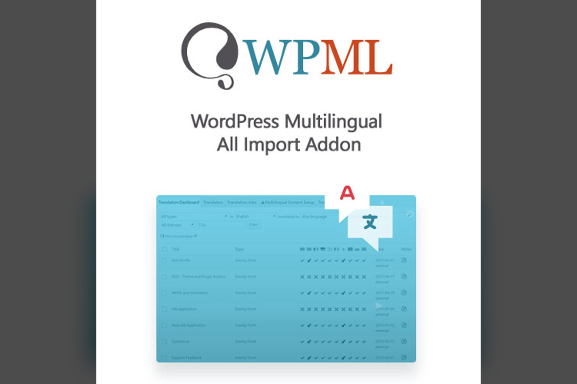 WordPress Multilingual All Import Addon v2.3.2