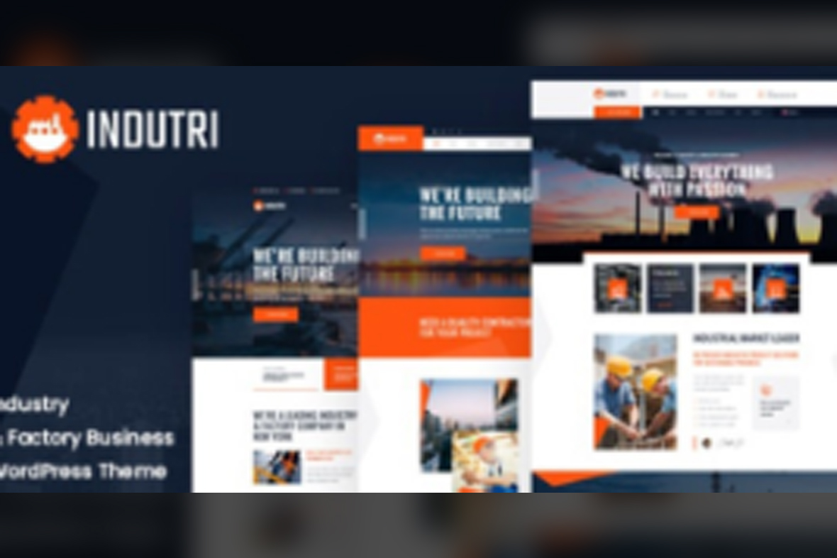 Indutri – Factory and Industrial WordPress Theme v1.3.1