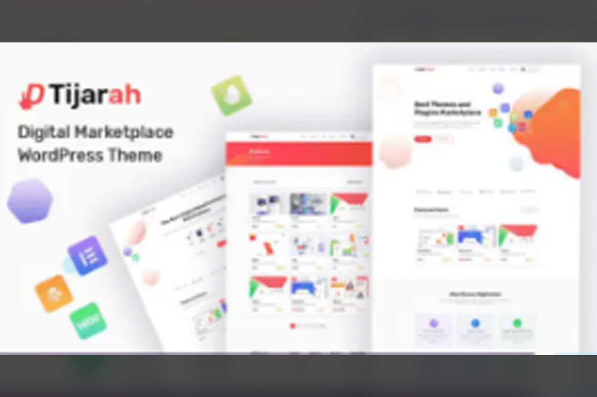 Tijarah Digital Marketplace Theme v1.4.2