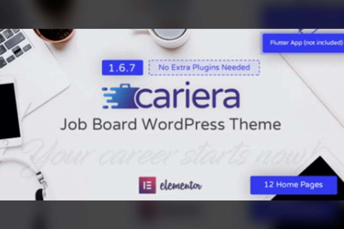 Cariera – Job Board WordPress Theme v1.8.9