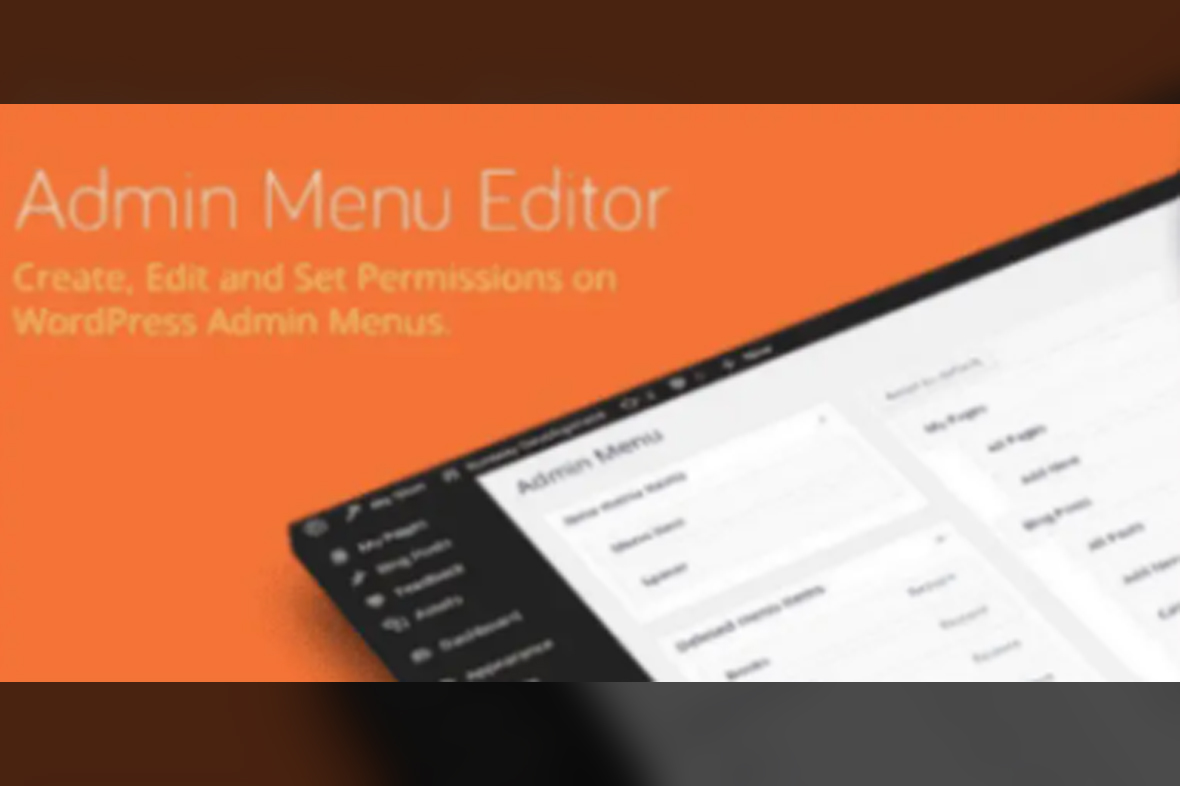 Admin Menu Editor Pro v2.27