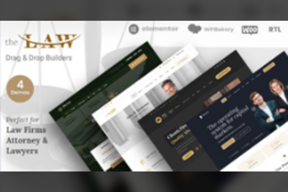 The Law – Lawyer WordPress Theme v4.9.16