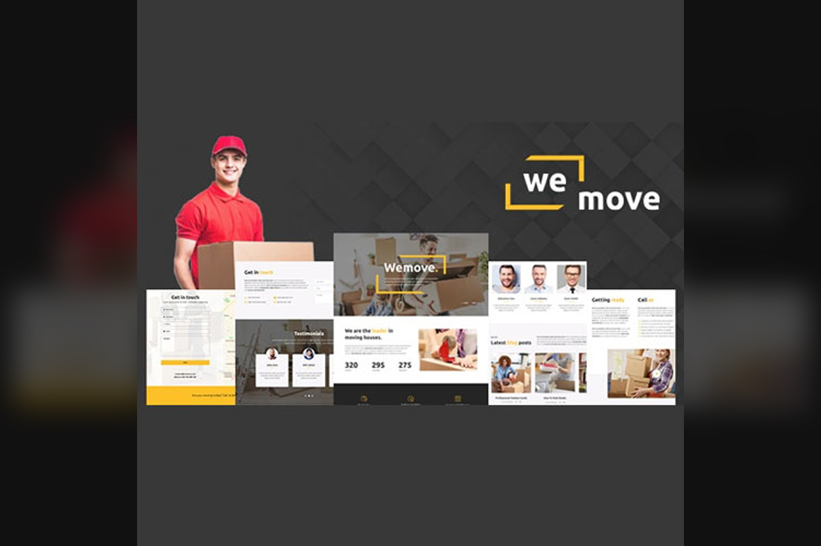 WeMove – Home Moving & Logistic WordPress Theme v1.8