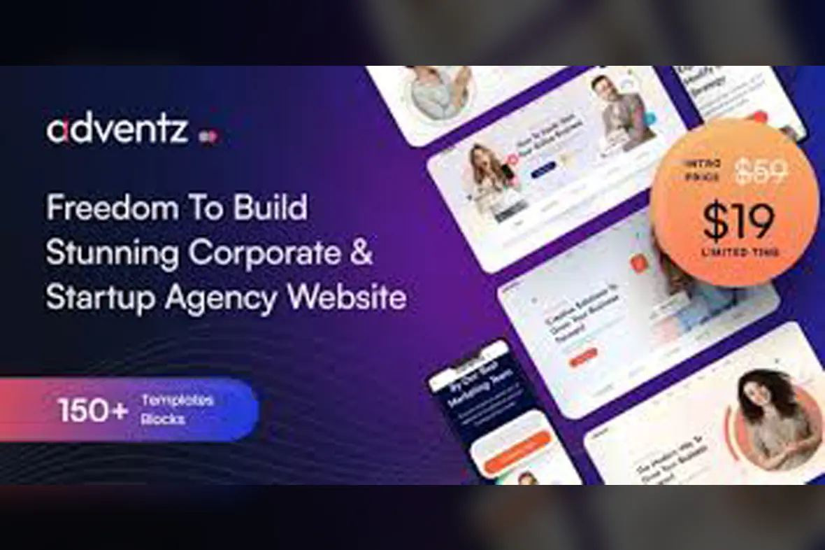 Adventz – Corporate Business WordPress Theme v2.0.2