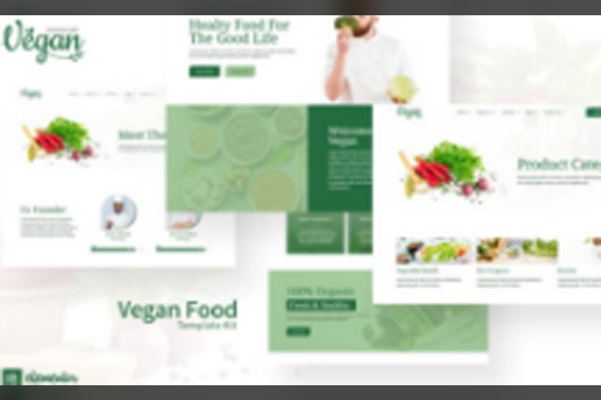Vegan Restaurant Elementor Template Kit November 26, 2025