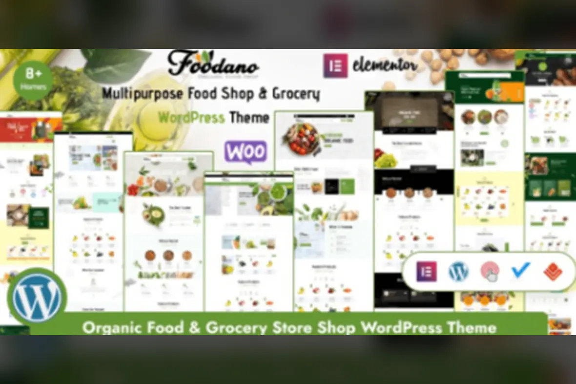 Foodano – Food Shop and Marketplace WordPress Theme v1.1.1