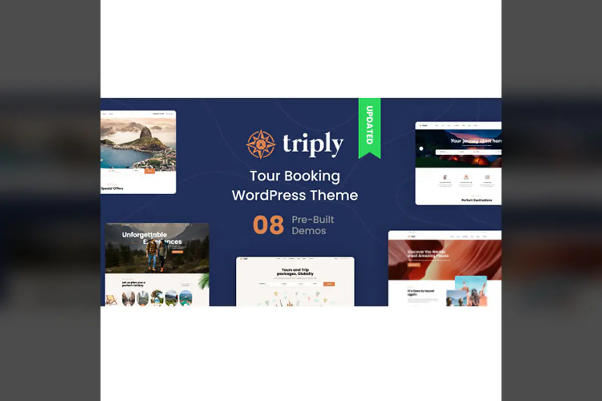 Triply – Tour Booking WordPress Theme v2.4.4