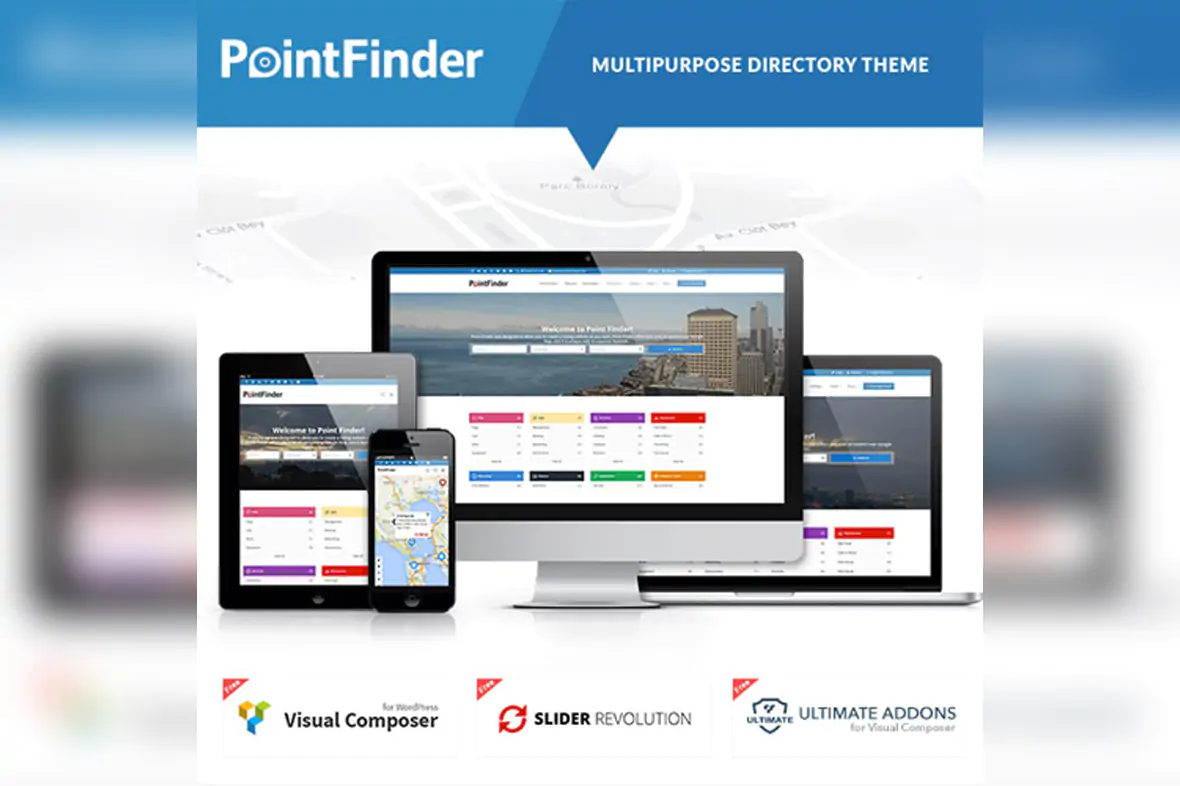 Point Finder Directory – Directory & Listing WordPress Theme