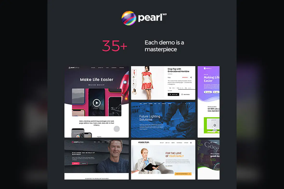 Pearl Business – Corporate Business WordPress Theme for Company and Businesses v3.4.8