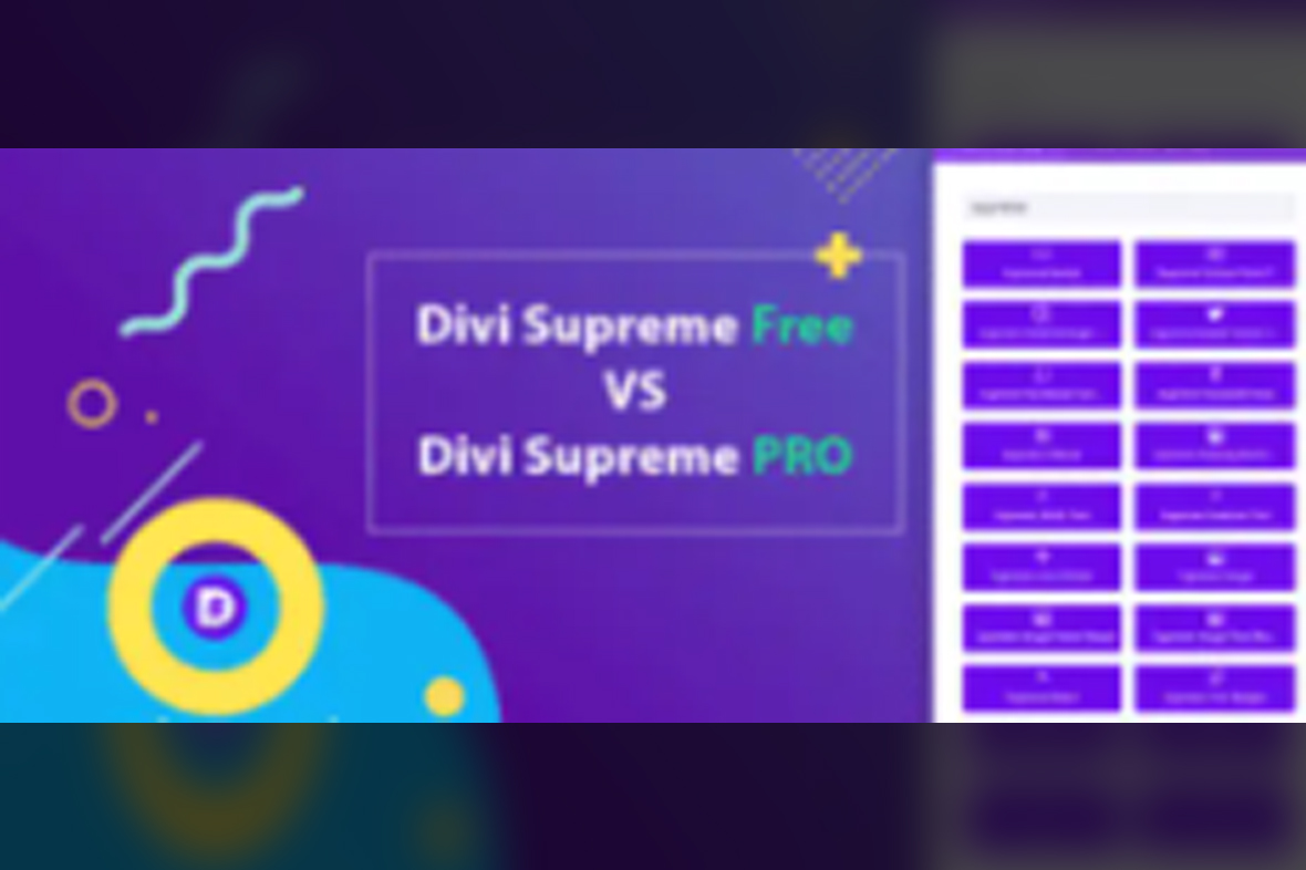 Divi Supreme Pro v4.9.97.35