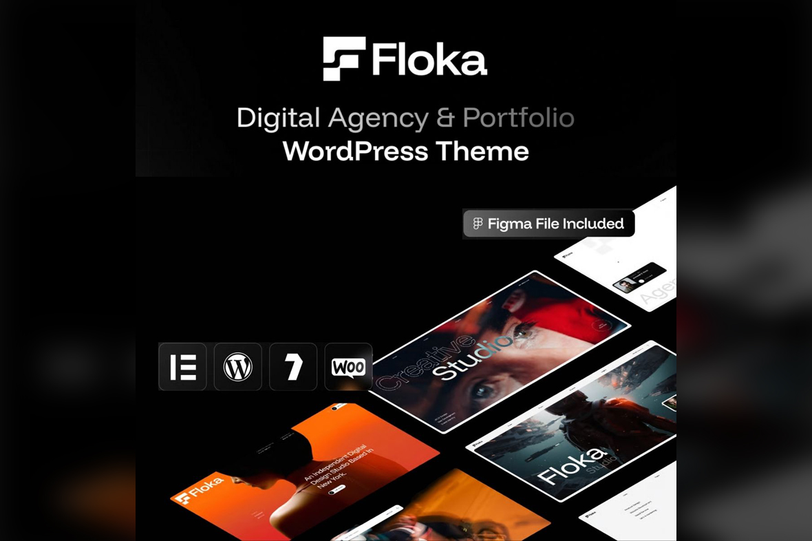 Floka – Digital Agency & Portfolio WordPress Theme v1.0.1