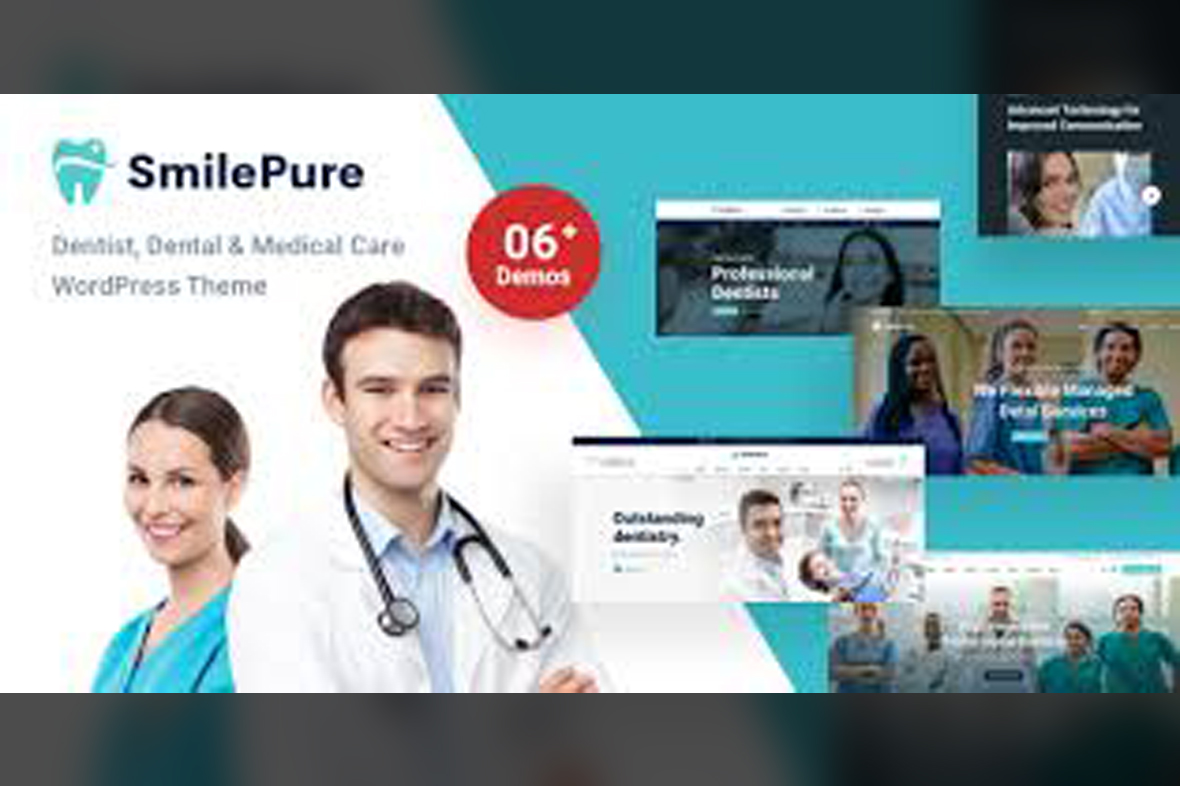 SmilePure – Dental Medical Care WordPress Theme v1.7.1