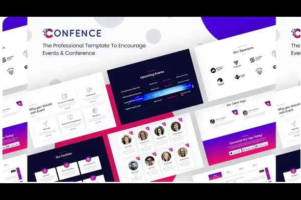 Confence – Event & Conference Elementor Template Kit