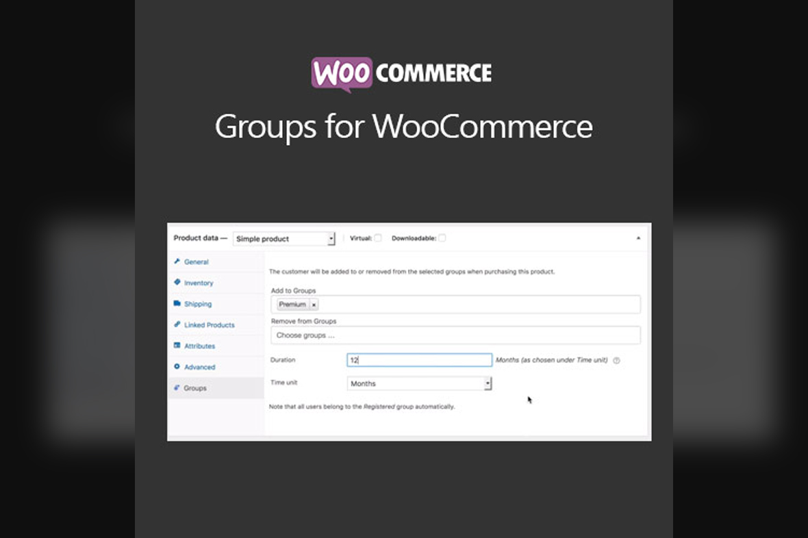 WooCommerce Groups for WooCommerce v2.13.0