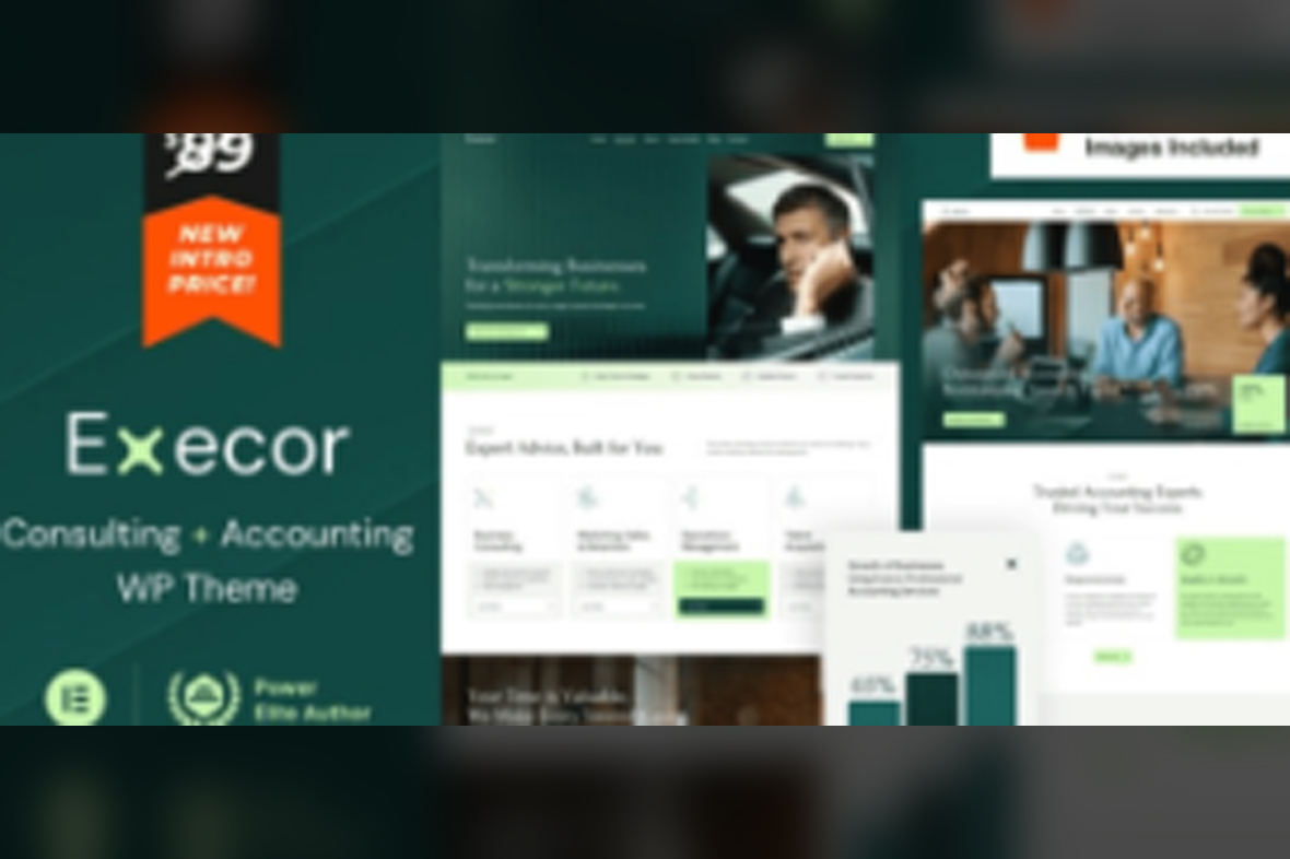 Execor – Accounting and Management Consulting WordPress Theme v3.0.0