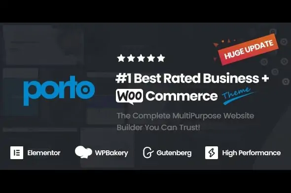 Porto Theme Multipurpose & WooCommerce Theme 7.3.2